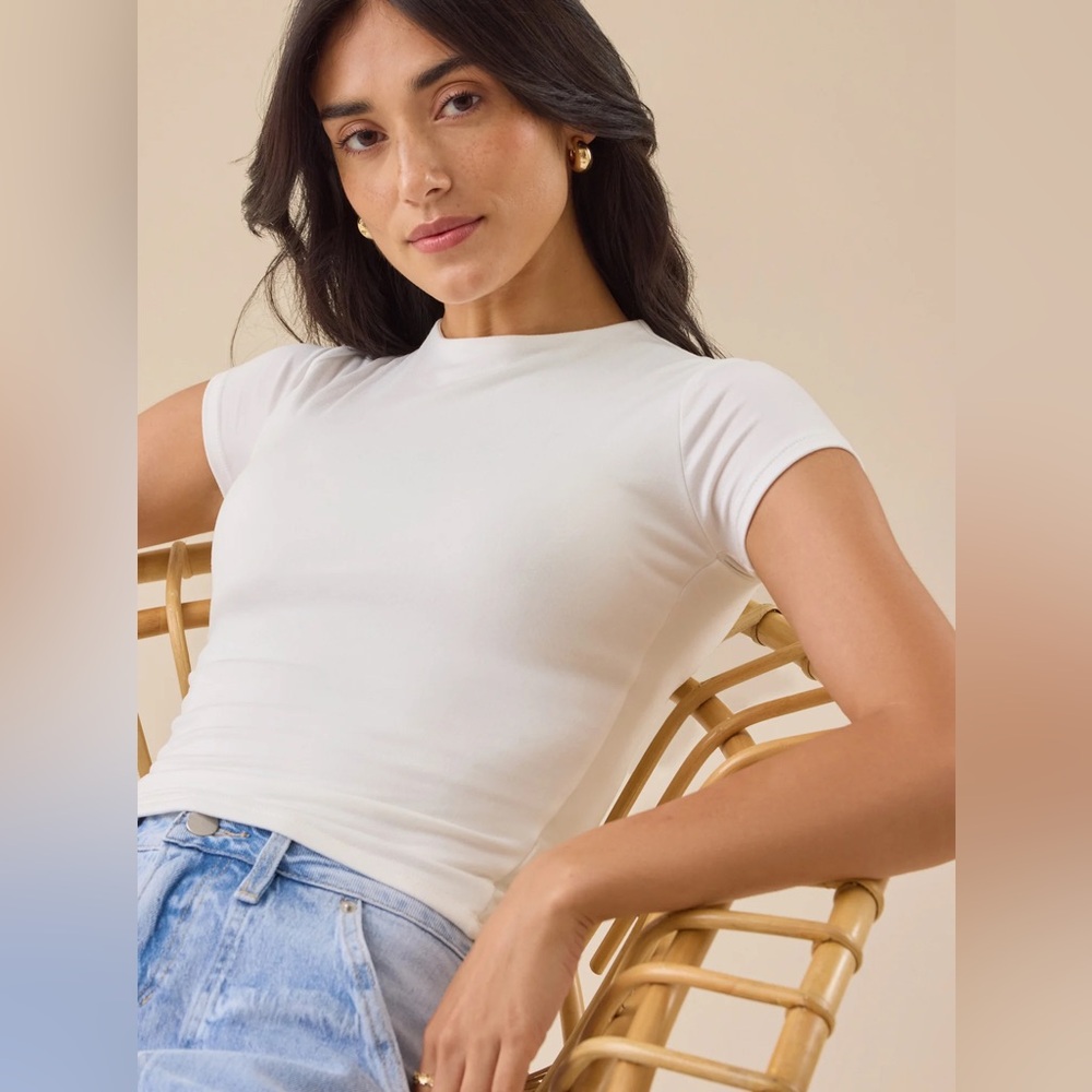 (Altar'd State) Noa Seamless Fitted Tee - Wms XXS